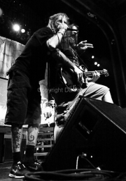 Randy Blythe and Willie Adler