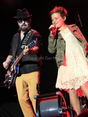 Dave Stewart and daughter Kaya Stewart