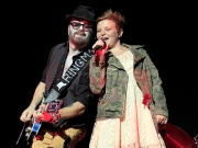 Dave Stewart and daughter Kaya Stewart