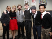 (l-r) Marcus Hill, Ellie Holcomb, Drew Holcomb, Nathan Dugger, Rich Brinsfield and Dwan Hill