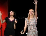 Kate Micucci and Riki Lindhome