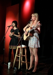 Kate Micucci and Riki Lindhome