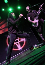 Joey Belladonna and Scott Ian