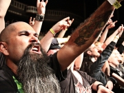 Fans at the Anthrax Concert