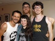 (Clockwise from left) Daniel Michalak, James Phillips, Stuart Robinson, Samantha Crain