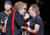 (l-r) Chad Smith, Sammy Hagar and Michael Anthony