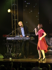 John Tesh and Chelsea Ward