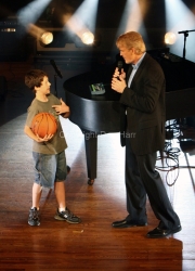 John Tesh and young fan