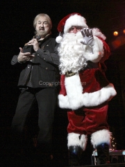 Duane Allen and Santa