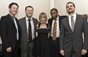 Sophie Milman with her band