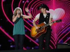 Jennifer Nettles and Kristian Bush