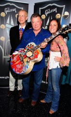 Henry Juszkiewicz, William Shatner and Mandy Lawson